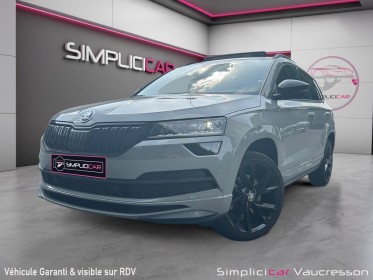 Skoda karoq 1.5 tsi 150 ch act dsg7 sportline occasion simplicicar vaucresson simplicicar simplicibike france