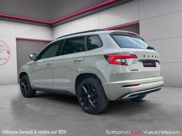 Skoda karoq 1.5 tsi 150 ch act dsg7 sportline occasion simplicicar vaucresson simplicicar simplicibike france