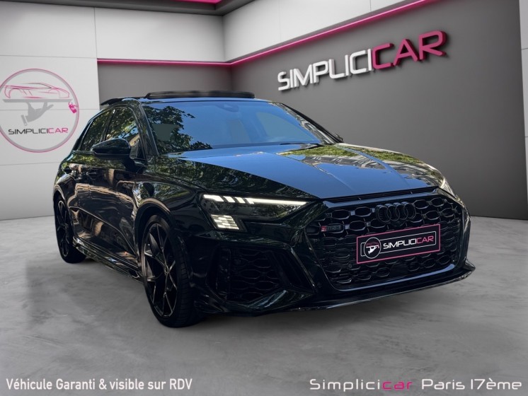 Audi rs3 sportback 2.5 tfsi 400 s tronic 7 quattro / carplay / camera de recul / entretien audi / garantie 12 mois occasion... Audi rs3 sportback 2.5 tfsi 400 s tronic 7 quattro / carplay / camera de recul / entretien audi / garantie 12 mois occasion...