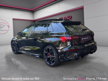 Audi rs3 sportback 2.5 tfsi 400 s tronic 7 quattro / carplay / camera de recul / entretien audi / garantie 12 mois occasion...