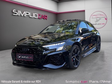 Audi rs3 sportback 2.5 tfsi 400 s tronic 7 quattro / carplay / camera de recul / entretien audi / garantie 12 mois occasion...