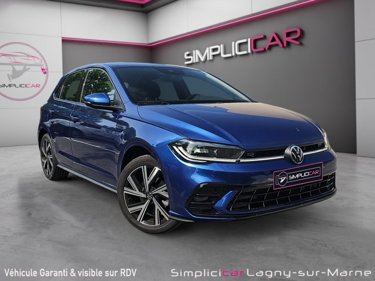 Volkswagen polo 1.0 tsi 110 ss dsg7 r-line - iq light - boite auto - regulateur de vitesse adaptatif - carplay occasion...