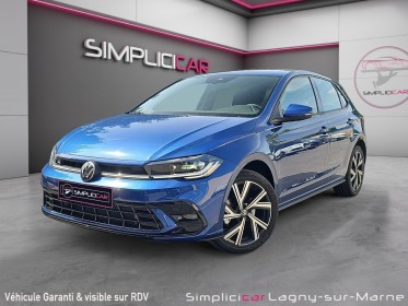 Volkswagen polo 1.0 tsi 110 ss dsg7 r-line - iq light - boite auto - regulateur de vitesse adaptatif - carplay occasion...