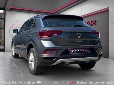 Volkswagen t-roc 1.0 tsi 110 /bvm6 life/camera ar/radar av ar/carplay/1er main/entretien vw occasion simplicicar salon de...