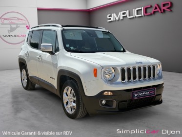Jeep renegade 1.4 i multiair 140 ch bvr6 limited garantie 12 mois occasion simplicicar dijon simplicicar simplicibike france