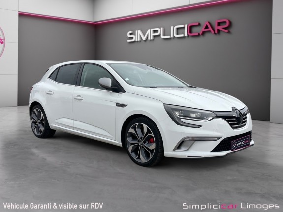 Renault megane iv berline dci 130 energy gt line occasion simplicicar limoges  simplicicar simplicibike france