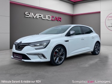 Renault megane iv berline dci 130 energy gt line occasion simplicicar limoges  simplicicar simplicibike france