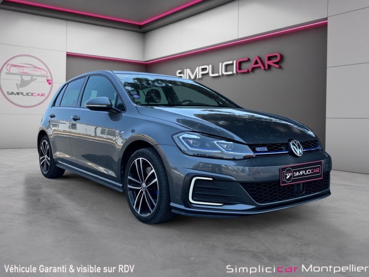 Volkswagen golf hybride 1.4 tsi 204 dsg6 gte garantie volkswagen occasion montpellier (34) simplicicar simplicibike france
