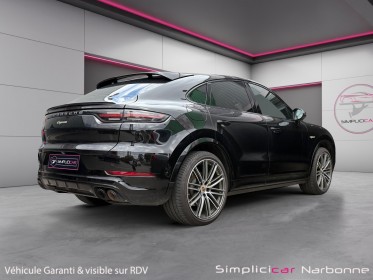 Porsche cayenne coupe e-hybrid 3.0 v6 462 ch tiptronic bva carplay toit vitré garantie 12 mois occasion simplicicar narbonne...