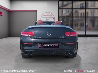 Mercedes classe c cabriolet 43 mercedes-amg 9g-tct speedshift 4matic garantie 12 mois occasion simplicicar royan simplicicar...