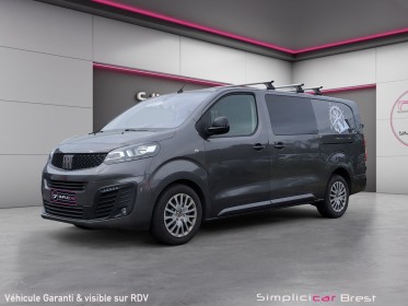 Fiat scudo cabine approfondie fixe 2.0 multijet 180 bva long pro lounge - garantie 12 mois occasion simplicicar brest...