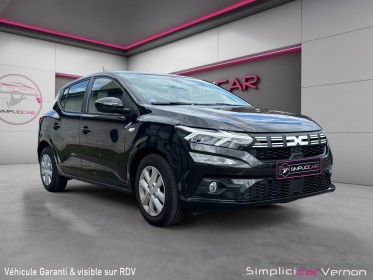 Dacia sandero sce 65 expression  ecran centrale  applecarplay  climatisation  garantie 12 mois occasion simplicicar vernon...
