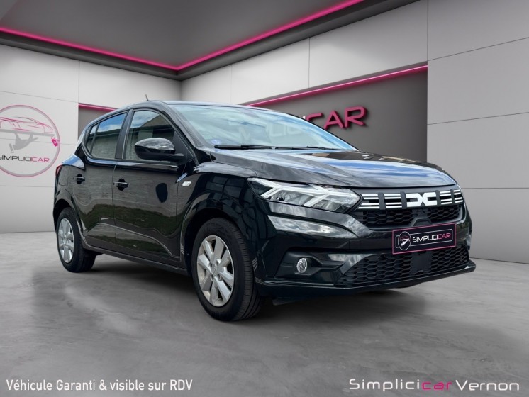 Dacia sandero sce 65 expression ecran centrale applecarplay climatisation garantie 12 mois occasion simplicicar vernon... Dacia sandero sce 65 expression ecran centrale applecarplay climatisation garantie 12 mois occasion simplicicar vernon...
