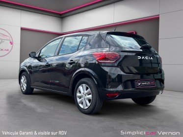 Dacia sandero sce 65 expression  ecran centrale  applecarplay  climatisation  garantie 12 mois occasion simplicicar vernon...
