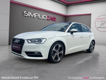 Audi a3 sportback 1.4 tfsi cod ultra 150 ambition luxe occasion simplicicar limoges  simplicicar simplicibike france