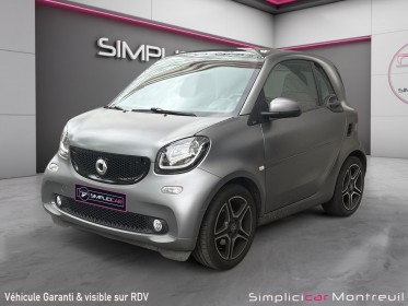 Smart fortwo coupe 0.9 90 ch ss ba6 prime toit pano sièges chauffants camera sort de révision garantie 12 mois occasion...