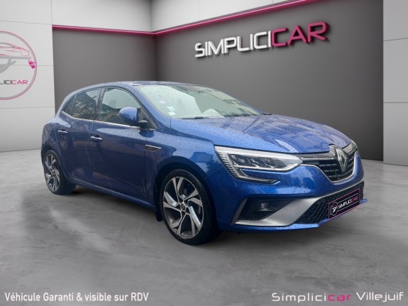 Renault megane iv berline tce 140 edc fap - 20 r.s. line, apple carplay, caméra de recul, affichage tête haute, garantie...
