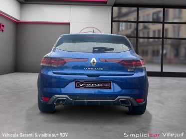 Renault megane iv berline tce 140 edc fap - 20 r.s. line, apple carplay, caméra de recul, affichage tête haute, garantie...