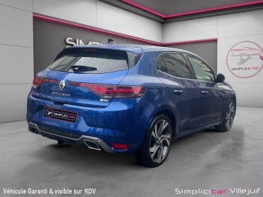 Renault megane iv berline tce 140 edc fap - 20 r.s. line, apple carplay, caméra de recul, affichage tête haute, garantie...
