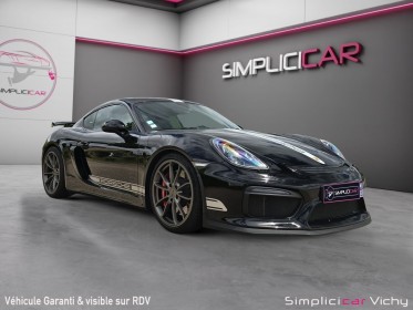 Porsche cayman gt4 3.8 385 ch 981 clubsport pack chrono bvm garantie 12 mois occasion simplicicar vichy simplicicar...