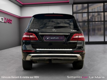 Mercedes classe m ml 350 bluetec 4matic sport a garantie 12 mois occasion simplicicar le mans simplicicar simplicibike france