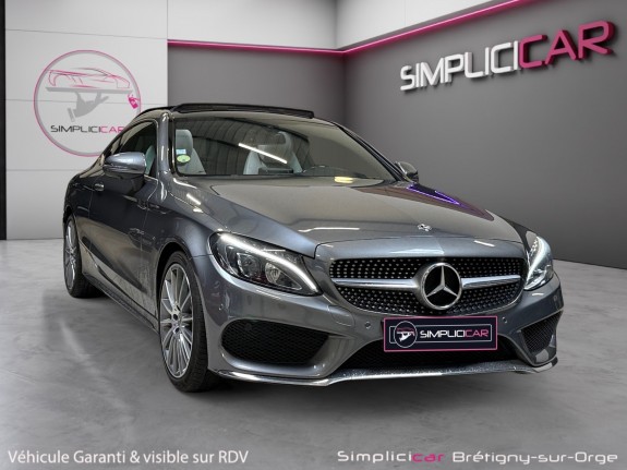 Mercedes classe c coupe 220 d 9g-tronic sportline - caméra 360 - toit ouvrant - garantie 12 mois occasion simplicicar...