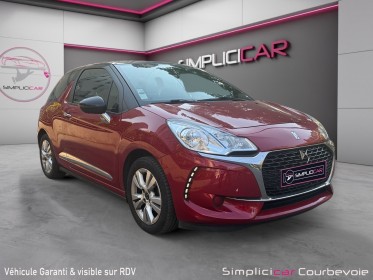 Ds ds 3 82 bvm5 be chic entretiens a jour occasion paris 17ème (75)(porte maillot) simplicicar simplicibike france