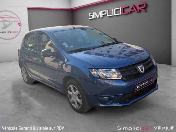 Dacia sandero 1.2 16v 75 ch ambiance bluetooth, radio, climatisation, vitres av Électriques, garantie 12 mois occasion...