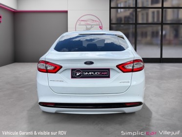 Ford mondeo hybrid 2.0 hybrid 187 ch bva6 titanium carplay, caméra recul, radar av/ar, garantie 12 mois occasion simplicicar...