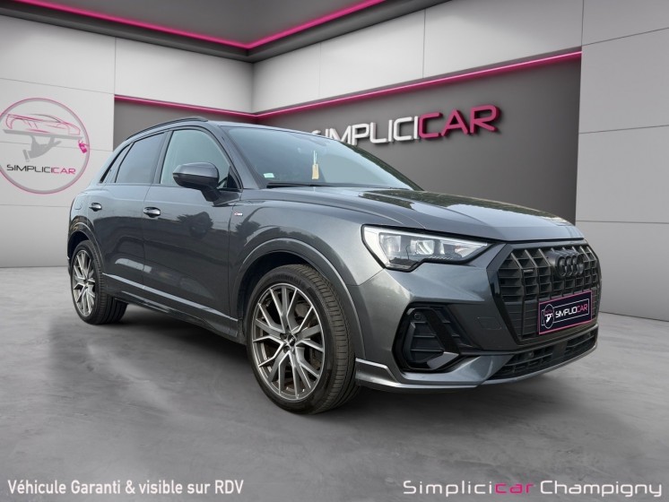 Audi q3 45 tfsi 230 ch s tronic 7 quattro s line - toit ouvrant - sièges chauffants électriques - garantie 12 mois... Audi q3 45 tfsi 230 ch s tronic 7 quattro s line - toit ouvrant - sièges chauffants électriques - garantie 12 mois...