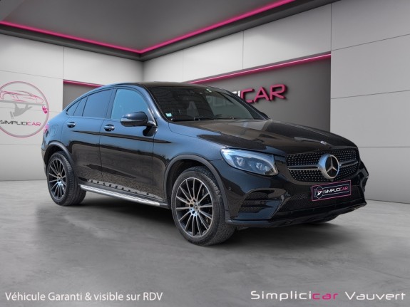 Mercedes glc coupe 350 d 9g-tronic 4matic fascination, toit ouvrant, attelage, pack audio burmester, garantie 12 mois...