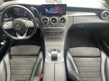 Mercedes classe c 180 d 9g-tronic amg line, toit ouvrant, caméra de recul, garantie 12 mois occasion simplicicar villejuif ...
