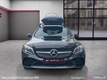 Mercedes classe c 180 d 9g-tronic amg line, toit ouvrant, caméra de recul, garantie 12 mois occasion simplicicar villejuif ...