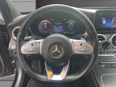 Mercedes classe c 180 d 9g-tronic amg line, toit ouvrant, caméra de recul, garantie 12 mois occasion simplicicar villejuif ...