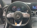 Mercedes classe c 180 d 9g-tronic amg line, toit ouvrant, caméra de recul, garantie 12 mois occasion simplicicar villejuif ...