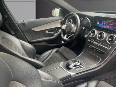 Mercedes classe c 180 d 9g-tronic amg line, toit ouvrant, caméra de recul, garantie 12 mois occasion simplicicar villejuif ...