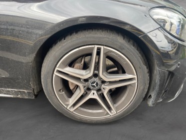 Mercedes classe c 180 d 9g-tronic amg line, toit ouvrant, caméra de recul, garantie 12 mois occasion simplicicar villejuif ...