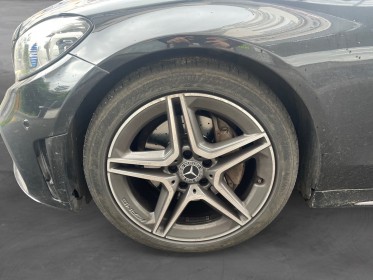 Mercedes classe c 180 d 9g-tronic amg line, toit ouvrant, caméra de recul, garantie 12 mois occasion simplicicar villejuif ...