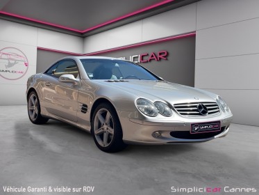 Mercedes classe sl roadster 500 a entretien complet. état irréprochable occasion cannes (06) simplicicar simplicibike france