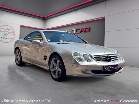 Mercedes classe sl roadster 500 a entretien complet. état irréprochable occasion cannes (06) simplicicar simplicibike france