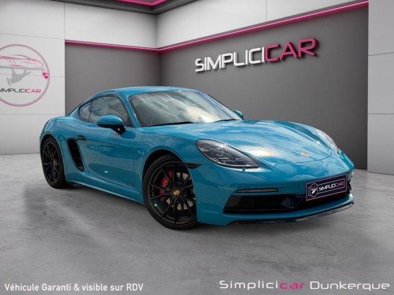 Porsche 718 cayman 2.5i gts 365 ch pdk pdls bose ligne ipe titane sièges baquets chauffants volant chauffant pack chrono...