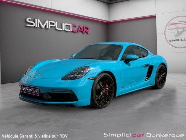 Porsche 718 cayman 2.5i gts 365 ch pdk pdls bose ligne ipe titane sièges baquets chauffants volant chauffant pack chrono...