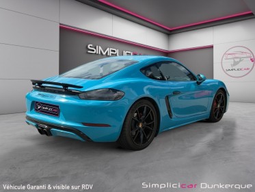 Porsche 718 cayman 2.5i gts 365 ch pdk pdls bose ligne ipe titane sièges baquets chauffants volant chauffant pack chrono...