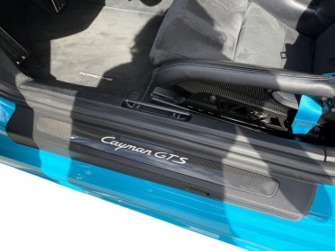 Porsche 718 cayman 2.5i gts 365 ch pdk pdls bose ligne ipe titane sièges baquets chauffants volant chauffant pack chrono...