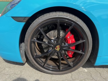 Porsche 718 cayman 2.5i gts 365 ch pdk pdls bose ligne ipe titane sièges baquets chauffants volant chauffant pack chrono...