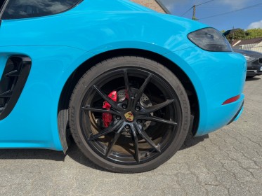 Porsche 718 cayman 2.5i gts 365 ch pdk pdls bose ligne ipe titane sièges baquets chauffants volant chauffant pack chrono...