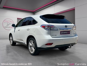 Lexus rx 450h 3.5 v6 299 ch awd luxe e-cvt occasion cannes (06) simplicicar simplicibike france