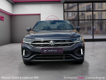 Volkswagen t-roc cabriolet r-line 1.5 150ch dsg7 - full - faible km - occasion simplicicar compiegne simplicicar simplicibike...