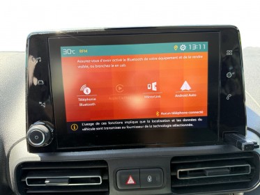 Citroen berlingo multispace bluehdi 100 bvm5 feel/radar ar/régulateur/carplay/entretien à jour/garantie 12 mois occasion...