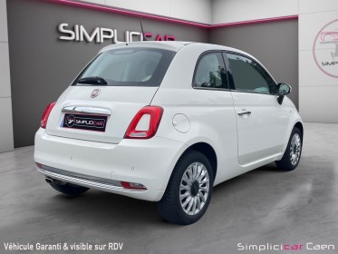 Fiat 500 serie 6 1.2 69 ch eco pack lounge garantie 12 mois occasion simplicicar caen  simplicicar simplicibike france